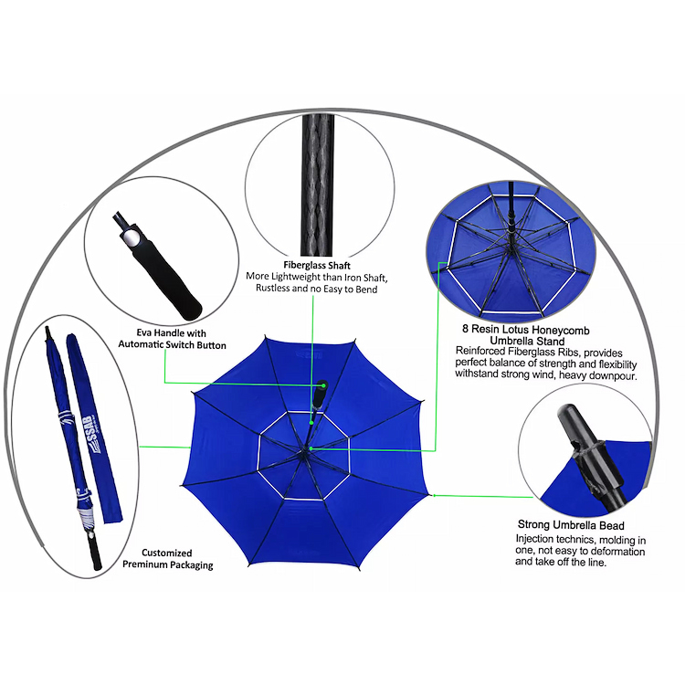 guarda-chuva de golfe OEM