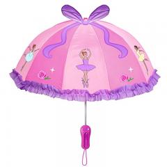 Guarda-chuva de bailarina rosa para meninas